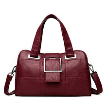 Load image into Gallery viewer, Boston Leather Women Handbag