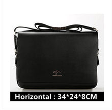 Load image into Gallery viewer, Kangaroo Vintage Leather Men Briefcase