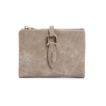 Load image into Gallery viewer, Zipper Leather Women Wallet