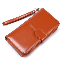 Load image into Gallery viewer, Drawstring Leather Women Wallet