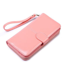 Load image into Gallery viewer, Drawstring Leather Women Wallet
