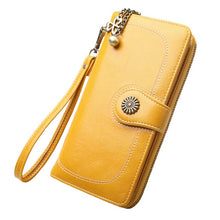 Load image into Gallery viewer, Drawstring Leather Women Wallet