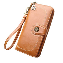 Load image into Gallery viewer, Drawstring Leather Women Wallet