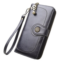 Load image into Gallery viewer, Drawstring Leather Women Wallet