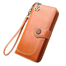 Load image into Gallery viewer, Drawstring Leather Women Wallet