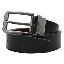 Load image into Gallery viewer, Black Leather Men Belt