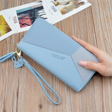 Load image into Gallery viewer, Fashion Zipper Leather Women Wallet