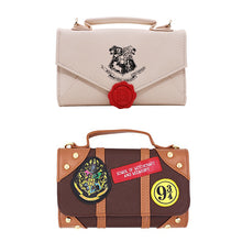Load image into Gallery viewer, Harry Potter Letter Zipper Leather Women Wallet