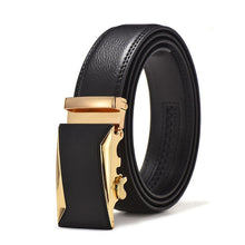 Load image into Gallery viewer, Jaguar Style Genuine Leather Men Belt