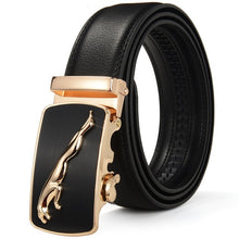 Load image into Gallery viewer, Jaguar Style Genuine Leather Men Belt