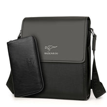 Load image into Gallery viewer, Leather Men Small Briefcase