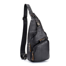 Load image into Gallery viewer, Bullcaptain Genuine Leather Men Crossbody Bag