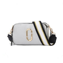 Load image into Gallery viewer, Canvas Strap PU Leather Women Handbag