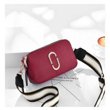 Load image into Gallery viewer, Canvas Strap PU Leather Women Handbag