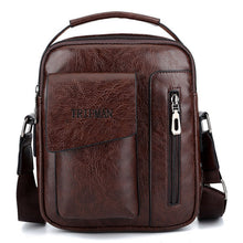 Load image into Gallery viewer, Jeep Vintage Leather Men Shoulder Bag