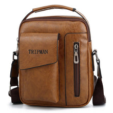 Load image into Gallery viewer, Jeep Vintage Leather Men Shoulder Bag