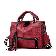 Load image into Gallery viewer, Vanderwah Vintage Casual Leather Women Handbag