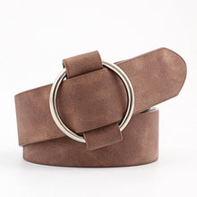 Load image into Gallery viewer, Elegant Buckle Women Leather Belt