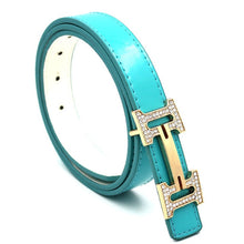 Load image into Gallery viewer, Slender PU Leather Women Belt