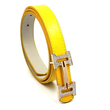 Load image into Gallery viewer, Slender PU Leather Women Belt