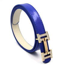 Load image into Gallery viewer, Slender PU Leather Women Belt