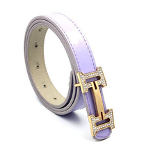 Load image into Gallery viewer, Slender PU Leather Women Belt
