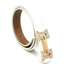 Load image into Gallery viewer, Slender PU Leather Women Belt