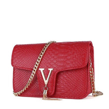 Load image into Gallery viewer, Chain Leather Women Spring Bag