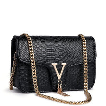 Load image into Gallery viewer, Chain Leather Women Spring Bag