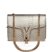 Load image into Gallery viewer, Chain Leather Women Spring Bag