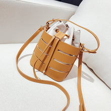 Load image into Gallery viewer, Hollow Out PU Leather Women Crossbody Bag