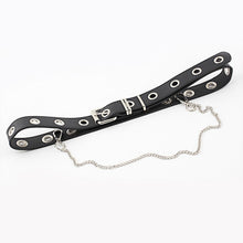 Load image into Gallery viewer, Chain Leather Women Belt