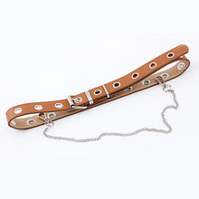 Load image into Gallery viewer, Chain Leather Women Belt