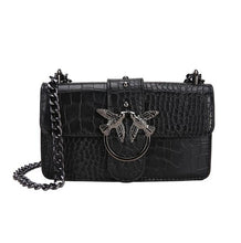 Load image into Gallery viewer, Sajose Chain Leather Women Shoulder Bag