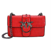 Load image into Gallery viewer, Sajose Chain Leather Women Shoulder Bag