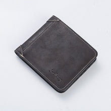 Load image into Gallery viewer, Baellerry Vintage Leather Men Wallet