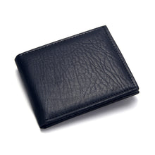 Load image into Gallery viewer, July's Short PU Leather Men Wallet