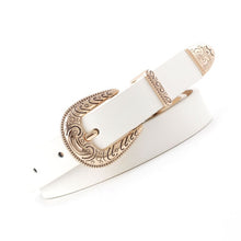 Load image into Gallery viewer, Buckle Leather Women Belt