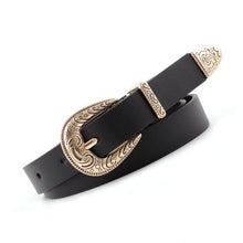 Load image into Gallery viewer, Buckle Leather Women Belt