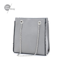 Load image into Gallery viewer, Casual Rivet Leather Women Shoulder Bag