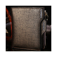 Load image into Gallery viewer, Zipper Leather Men Wallet