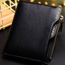 Load image into Gallery viewer, Zipper Leather Men Wallet