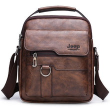 Load image into Gallery viewer, Jeep Leather Men Handbag