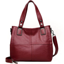 Load image into Gallery viewer, Plaid Casual Leather Women Shoulder Bag