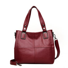 Load image into Gallery viewer, Plaid Casual Leather Women Shoulder Bag