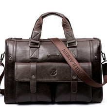 Load image into Gallery viewer, Good Bag Split Leather Men Briefcase