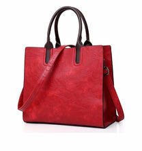 Load image into Gallery viewer, Elegant Vintage PU Leather Women Shoulder Bag