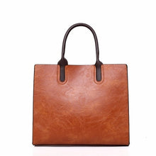Load image into Gallery viewer, Elegant Vintage PU Leather Women Shoulder Bag
