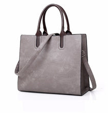 Load image into Gallery viewer, Elegant Vintage PU Leather Women Shoulder Bag