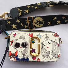 Load image into Gallery viewer, Square Leather Women Shoulder Bag